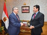 وزير الرياضة يستقبل سفير مصر بروسيا لتعزيز التعاون المشترك
