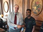 المقاصة يهنئ فوافي بعد اختياره ضمن تشكية الاتحاد الإفريقي