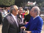 بالصور| زكريا عزمي وسمير عدلي يظهران في انتخابات نادي «هليوبوليس»