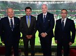 وزير الرياضة يلتقي رئيس فيفا خلال مباراة تونس وفرنسا في كأس العالم