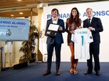 بالصور| «ألونسو» سائق فورمولا 1 عضو فخري في ريال مدريد