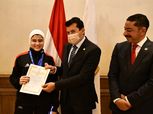 وزير الرياضة يكرم منتخب مصر للكاراتيه بعد الفوز بكأس القارات «صور»
