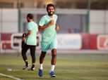حسين الشحات ومحمد محمود يشاركان في جزء من مران الأهلي