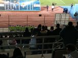 خاص بالفيديو.. مشادات بين جمهور الزمالك وبيراميدز عقب تصدي جنش لركلة الجزاء