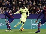 كأس ملك إسبانيا.. ليفانتي يتقدم على برشلونة بهدفين نظيفين في الشوط الأول