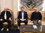 وزير الشباب والرياضة يلتقي الجهاز الفني للمنتخب الوطني باستاد القاهرة