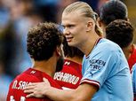 محمد صلاح في المركز السابع.. هالاند يتصدر ترتيب هدافي الدوري الإنجليزي