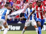 أتليتكو مدريد يخطف فوزا قاتلا من إسبانيول ويواصل مطاردة برشلونة