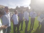 بالصور| وفد الاتحاد الأفريقي يتفقد استاد الإسكندرية.. ويشيد بتطويره