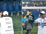 بالصور| مشجع مكسيكي يحقق حلم عائلته المتوفاه بالتواجد بكأس العالم