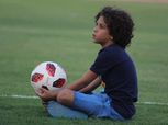 بالصور .. نجل عبد الله السعيد في مران المقاصة