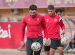ياسر إبراهيم يؤدي تدريباته مع مدافع بيراميدز