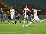 محمود علاء يحرز الهدف الثاني للزمالك في شباك طنطا