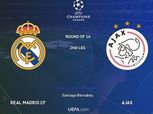 بث مباشر| مباراة ريال مدريد وأياكس اليوم الثلاثاء 5-3-2019