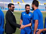 بالصور| سالم الشامسي يزور تدريب بيراميدز ويرحب بالجهاز الفني الجديد
