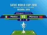 بلغاريا وليبيريا ونيجيريا والمغرب في المربع الذهبي لكأس العالم ساتوك للأيتام