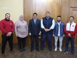 وزير الرياضة يستقبل لاعبي منتخب مصر لرفع الأثقال