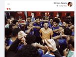 احتفالات بطريقته وتبرع "آل الشيخ".. الوسط الرياضي يدعم مؤمن زكريا