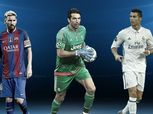 رسميا.. "بوفون وميسي ورونالدو" يتنافسون على لقب أفضل لاعب في أوروبا