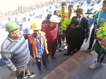 بالصور| وزير الرياضة يتفقد أعمال الصيانة في ستاد القاهرة