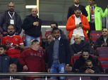 أمح يرافق كهربا في مقصورة السلام خلال مباراة الأهلي وبلاتينيوم