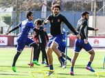 تدريبات تأهيليه لحسام غالى وأجاى فى " الجيم"
