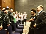 محمد صلاح يدعم سلة الاتحاد السكندري في البطولة العربية (فيديو)