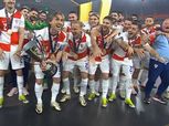 شاهد.. احتفالات هيستيرية لنجوم كرواتيا بعد التتويج بكأس عاصمة مصر
