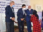 وزير الرياضة ومحافظ القليوبية يكرمان الوافدات العربيات بالعبور