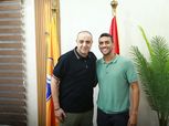 البطل الأولمبي أحمد أسامة الجندى يجدد تعاقده مع نادي الشمس