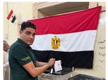 إبراهيم نور الدين يدلي بصوته في انتخابات «الشيوخ» ويدعو لمشاركة الجميع