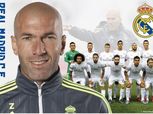 زيدان يعلن قائمة ريال مدريد لمواجهة لاس بالماس في الدوري الإسباني
