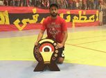 لاعبو سلة الأهلي يحتفلون بعيد ميلاد "الجارحي" و"الشرشابي"