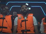 جنش مع رامز جلال في برنامج رامز عقله طار.. سخرية ووعيد بعد إخراج لسانه