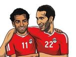 بالصور| «صلاح» يرد على اتهامات «أبوتريكة» بعد توديع «متعب»