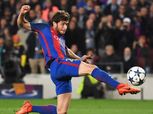 بالفيديو| طرد «سيرجي روبيرتو» من مواجهة ريال مدريد وبرشلونة
