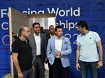وزير الرياضة يتابع الاستعدادات النهائية لبطولة العالم للسلاح