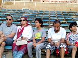 بالصور| أعداد من الجالية المصرية في مران المنتخب