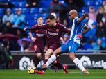 الدوري الإسباني| برشلونة يتعادل بصعوبة مع إسبانيول