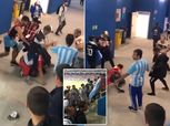 بالفيديو| الجماهير الأرجنتينية تعتدي على مشجع كرواتي
