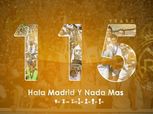 ريال مدريد يحتفل بعيد ميلاده الـ 115