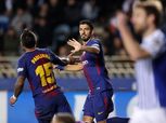 رقم قياسي لـ«سواريز» في مباراة ريال سوسيداد