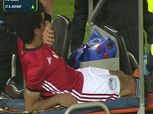 إصابة عمر جابر في لقاء مصر واليونان