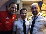 «الحضري» يوجه الشكر لطاقم طائرة المنتخب