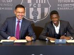 بالفيديو والصور| "ديمبلي" يوقع على عقد إنضمامه لبرشلونة حتى 2022