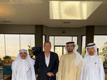 محمود الخطيب في ضيافة رئيس اتحاد الكرة الإماراتي «صور»