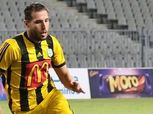 محمد سمير يتقدم بهدف للمقاولون على الزمالك من ركلة جزاء