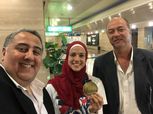 بالصور| هداية ملاك تعود لمصر ببرونزية الجائزة الكبرى