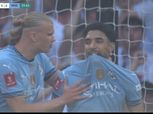 رد فعل هالاند مع مرموش بعد إهدار ركلة جزاء في نهائي كأس الاتحاد الإنجليزي