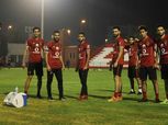 تقسيمة قوية في مران الأهلي بين فريقي «الأحمر والفسفوري»